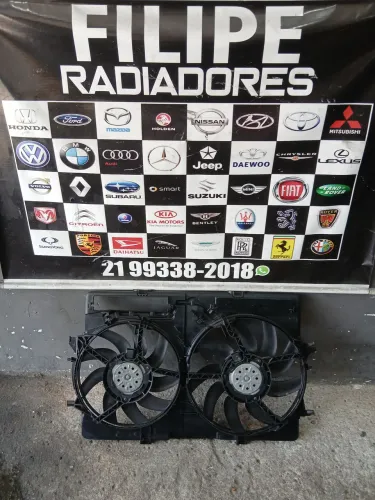 Conjunto de ventoinha audi Q3/Q5/A4/A5 2.0 tfsi de 2009 a 2015 original