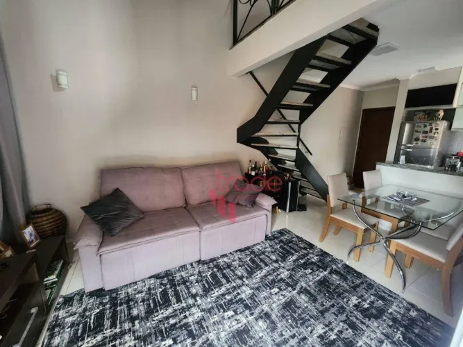 Apartamento Mobiliado para Alugar de 01 Quarto sendo Suíte no Bairro Nova Aliança em Ribei