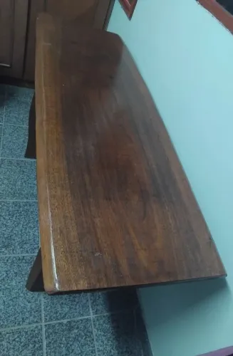 Rack Madeira MACIÇA 1,40 comprimento suporta 240kg