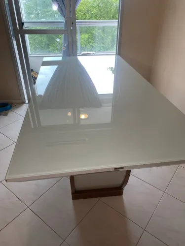Mesa retangular de jantar para 6 lugares