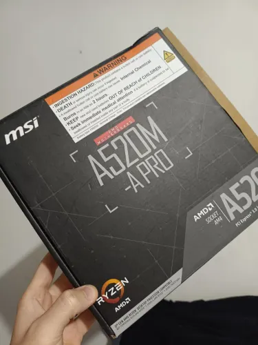 Placa mãe A520M a pro