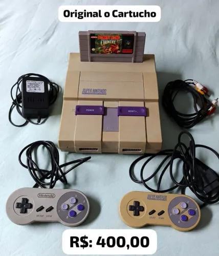 Super Nintendo+Donk Kong Original 