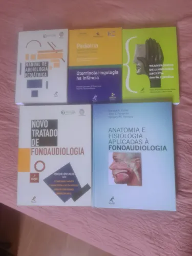 Livros de fonoaudiologia 