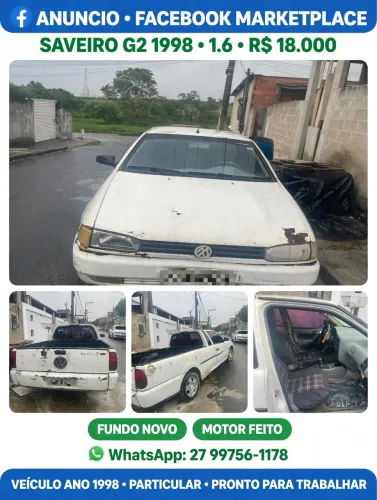 Volkswagen Saveiro CL 1.6 MI / CL/ C 1.6 1999