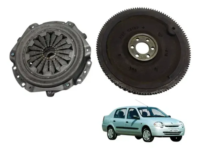 Kit De Embreagem Volante Motor Clio 1.0 2001 2004 (usado)