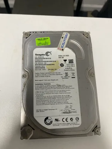 Hd 500 GB seagate 3,5 usado