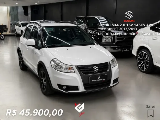 Suzuki SX4 2.0 16V 145cv 4WD 5P Aut. 2013