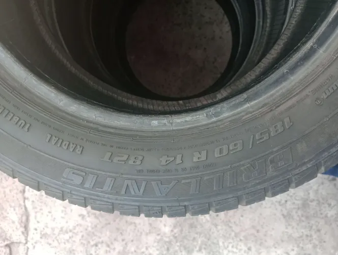 Vendo pneus barum 14"