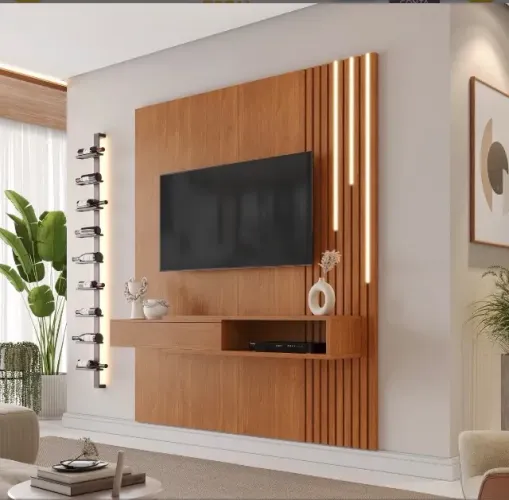 Painel Home Lumina 1,82 m com LED para TV até 55?