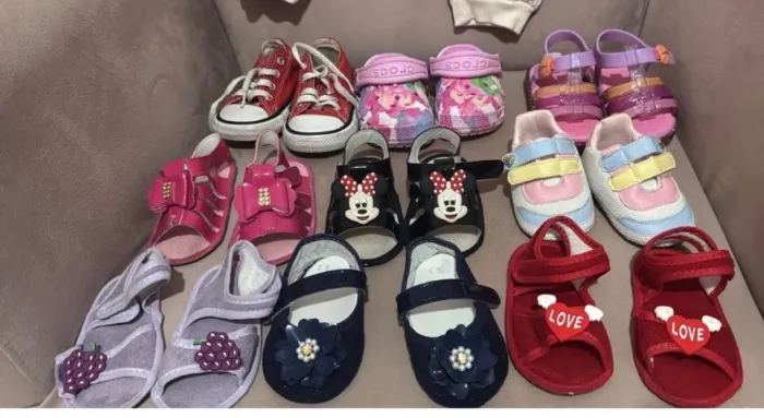 Roupas menina 03 meses e 6a 9 meses