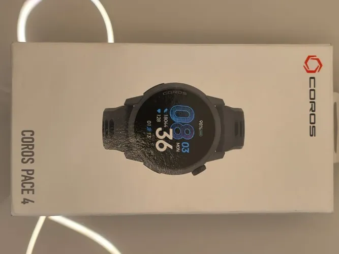 Relógio Esportivo Ultraleve Coros Pace 4 Com Gps E Tela Preto