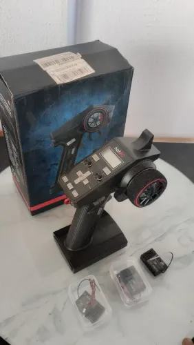Rádio Controle RC+ 3 receptores, Barco , automodelo Nitro elétrico modelismo 2.4