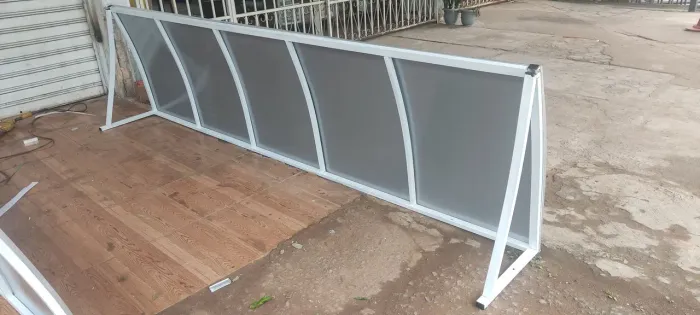 Cobertura em Policarbonato Prata UV
