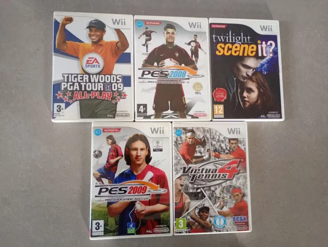 Jogos de Nintendo Wii originais europeus 