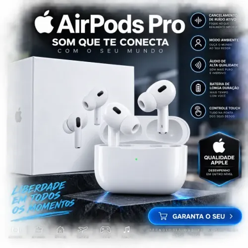 Fone Bluetooth Sem Fio TWS com Cancelamento de Ruído