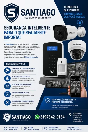 ? SEGURANÇA ELETRÔNICA SANTIAGO ?
