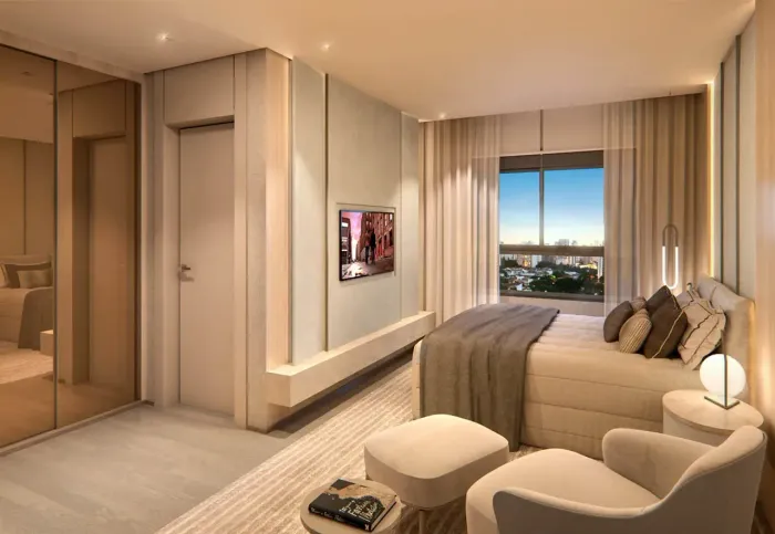 A poucos minutos do Shopping Ibirapuera. Apartamento 143m² 4 dorms I 2 suítes e 2 vagas.