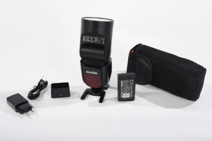 Flash Godox V1-f Cabeça Redonda Ttl Speedlight Para Fujifilm
