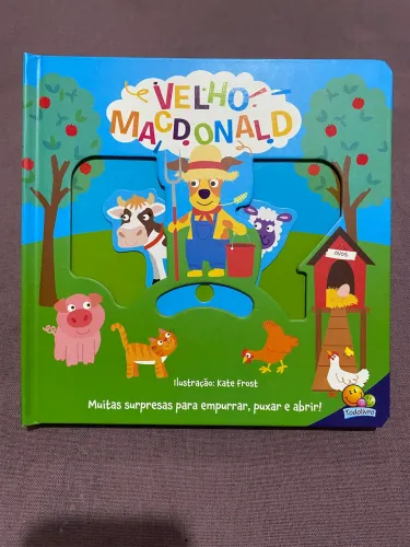 Livro interativo ilustrado Infantil Capa Dura o Velho McDonald - Novo a pronta entre