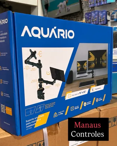 Suporte de Monitor com Base para Notebook 14 a 32 Polegadas - Promoção 