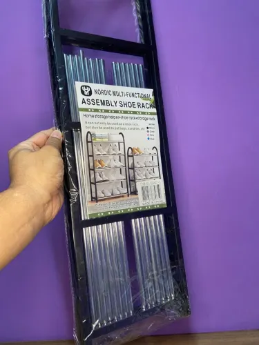Sapateira Multifuncional 10 Pares Assembly Shoe Rack