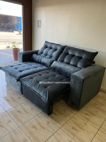 Sofá Retrátil Reclinável 2 Lugares NOVO!!! 