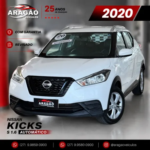 Nissan Kicks S Direct 1.6 16V Flex 5P Aut.(pcd) 2020