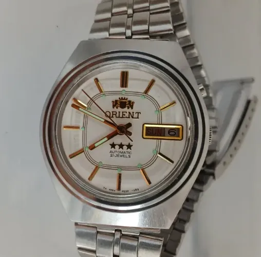 Orient Automático Antigo 3 Estrelas - Não é Seiko Citizen Ricoh Technos Suiço Mido Rado