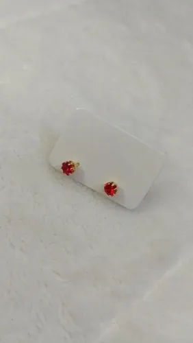 Brincos Pequenos com Pedrarias