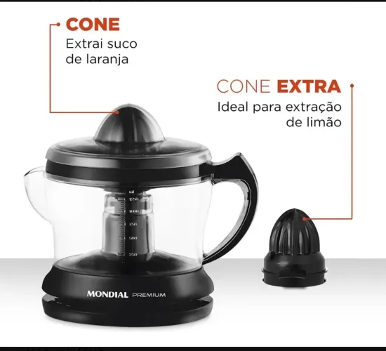 Espremedor Premium Mondial 30W E-02