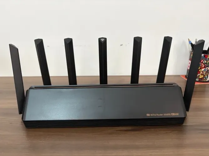 Roteador Xiaomi AX6000 Wi-Fi 6 - 6000 Mbps / 2.5GbE / Mesh / 160 MHz