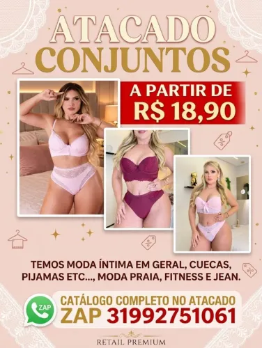 Conjuntos atacado a partir de 18,90