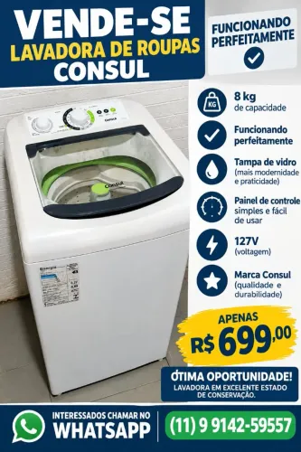 Máquina de lavar roupa