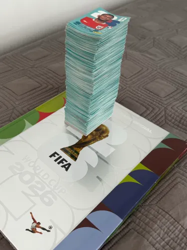 Álbum da Copa 2026 Completo com figurinhas da Coca Cola