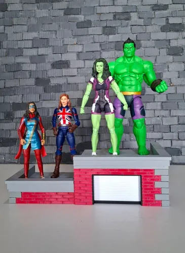 Marvel Legends Diorama Predio parte Média e Pequena
