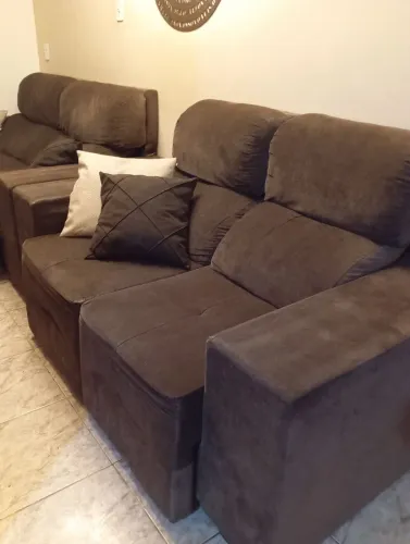 sofa 3/2 lugares retrátil