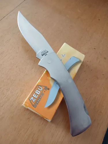 Canivete Aço Inox Zebu