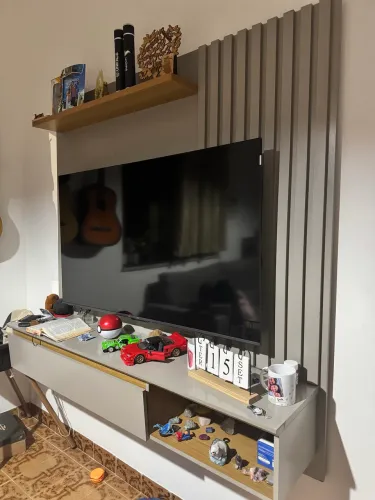 Painel de TV  com Rack 