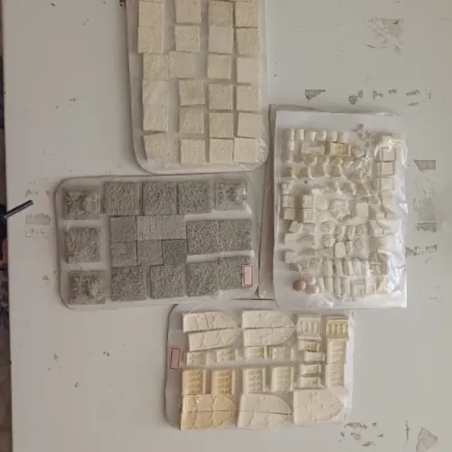 peças para montagem de dioramas no gerall