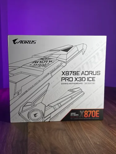 X870 E Aorus Pro X3D Ice (NOVA LACRADA)