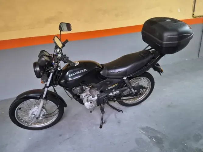 Honda CG Fan 125 Ano 2008 Preta - Econômica e Confiável