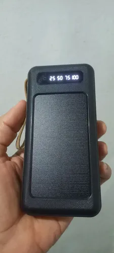Carregador portátil solar 20.000m.amp novo