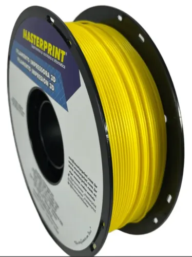 Filamento Masterprint Pla 1kg 1.75mm Amarelo
