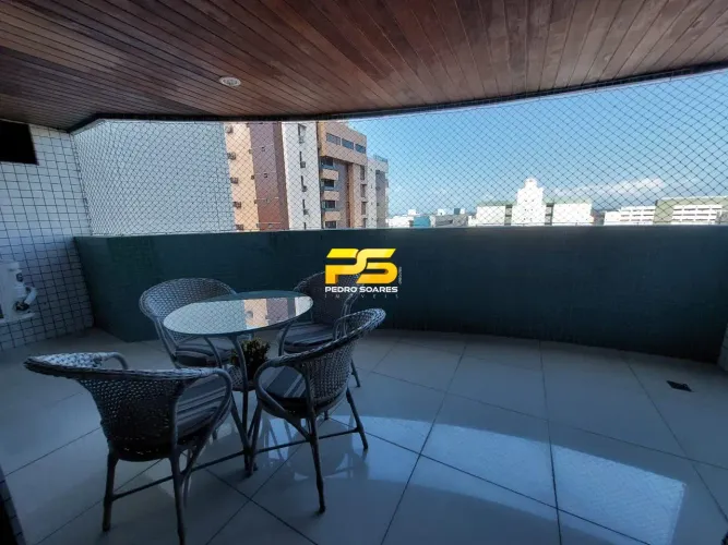 Apartamento com 4 dormitórios à venda, 214 m² por R$ 1.200.000 - Tambaú - João Pessoa/PB R