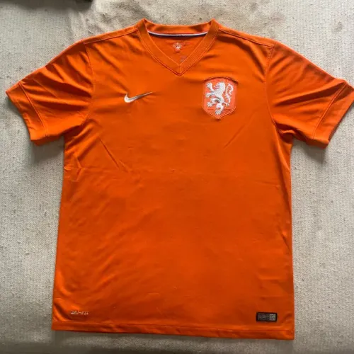 Rara Camisa Nike da Holanda Home Copa de 2014 Original