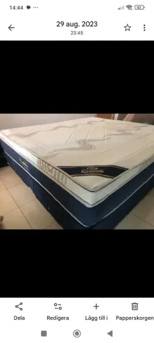 Cama de casal master, cama de alta qualidade e muito confortável para os mais exigentes, P