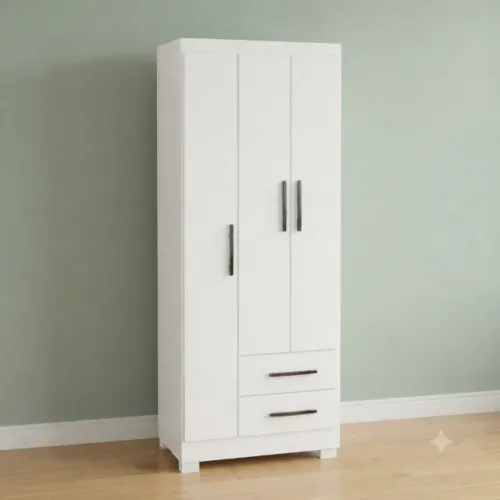 Guarda Roupa Branco Novo - Isis