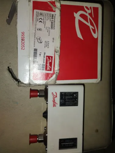 Pressostato Duplo Alta e Baixa Pressão Danfoss KP15 (Código: 060-124391)