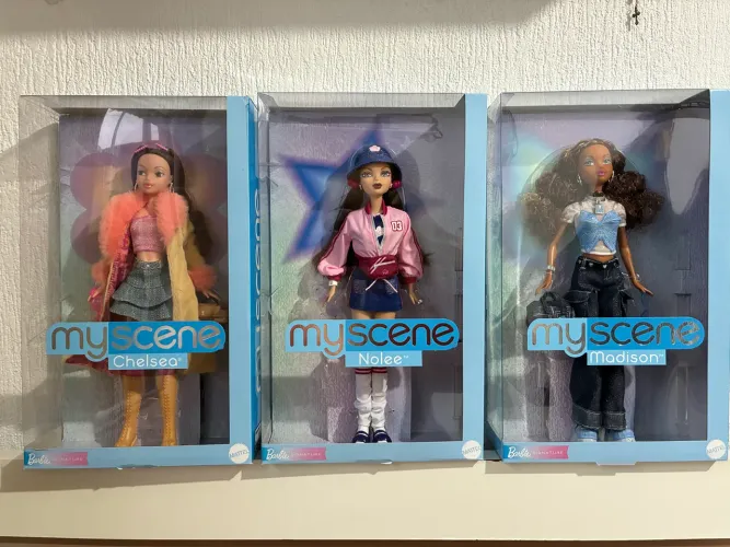 3 my scene barbie signature lacradas