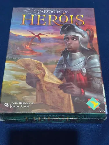 Cartógrafos: Heróis jogo tabuleiro boardgame